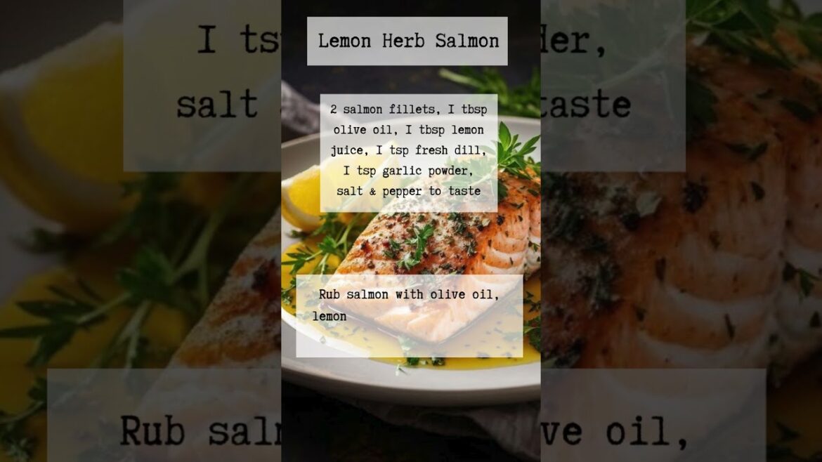 Lemon Herb Salmon #short #shorts #shortsvideos #shortvideo #shortsvideos #recipes #heathyfood Lemon Herb Salmon #short #shorts #shortsvideos #shortvideo #shortsvideos #recipes #heathyfood