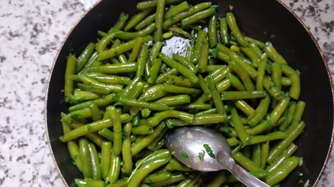 سلطة لوبيا الخضراء #وصفات_سهلة #حليمة_الفيلالي #سلطة_فواكه #سلطة_خضار