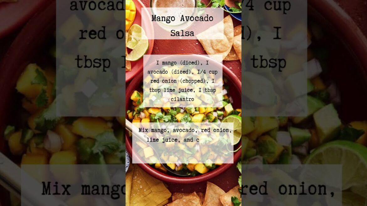 Mango Avocado Salsa #short #shorts #shortsvideos #shortvideo #shortsvideos #recipes #heathyfood Mango Avocado Salsa #short #shorts #shortsvideos #shortvideo #shortsvideos #recipes #heathyfood