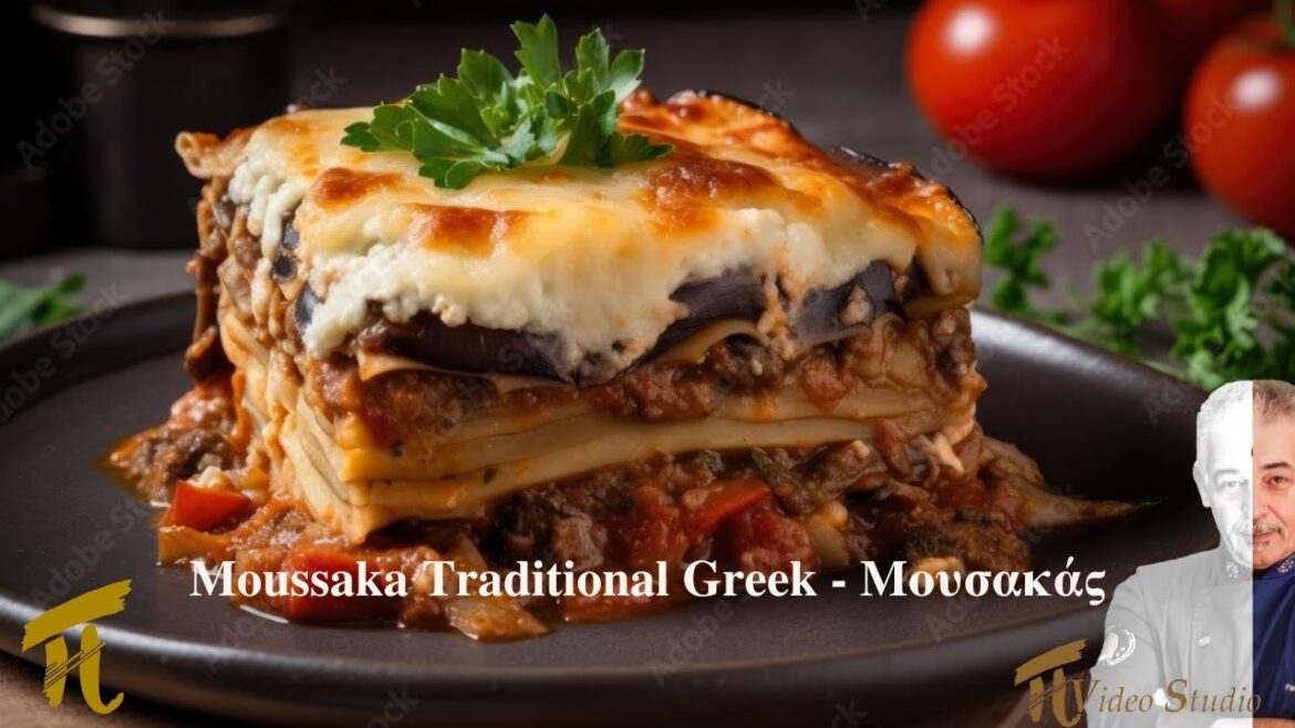 Moussaka Traditional Greek – Μουσακάς  ΄΄Recipe – Συνταγή΄΄ #πVideoStudio Moussaka Traditional Greek - Μουσακάς  ΄΄Recipe - Συνταγή΄΄ #πVideoStudio