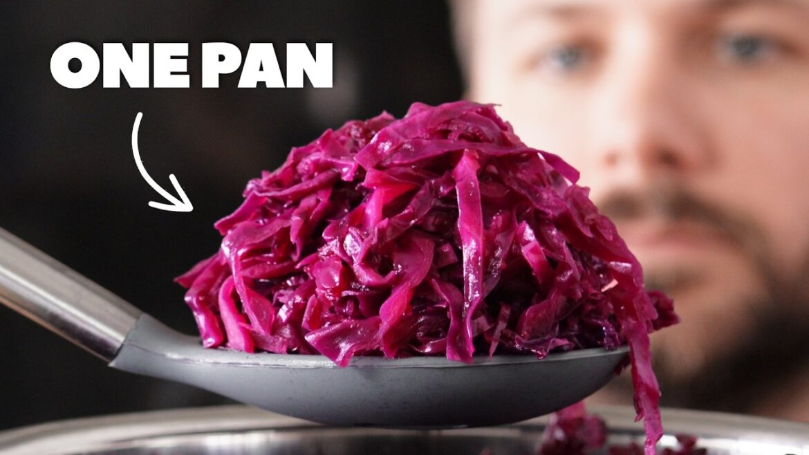 How I Make Incredible Braised Red Cabbage
