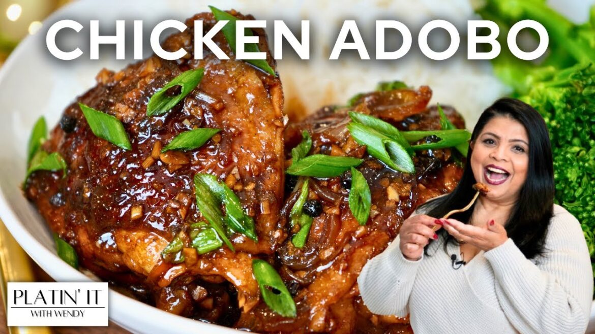 Super EASY Chicken Adobo | Filipino Chicken Recipe