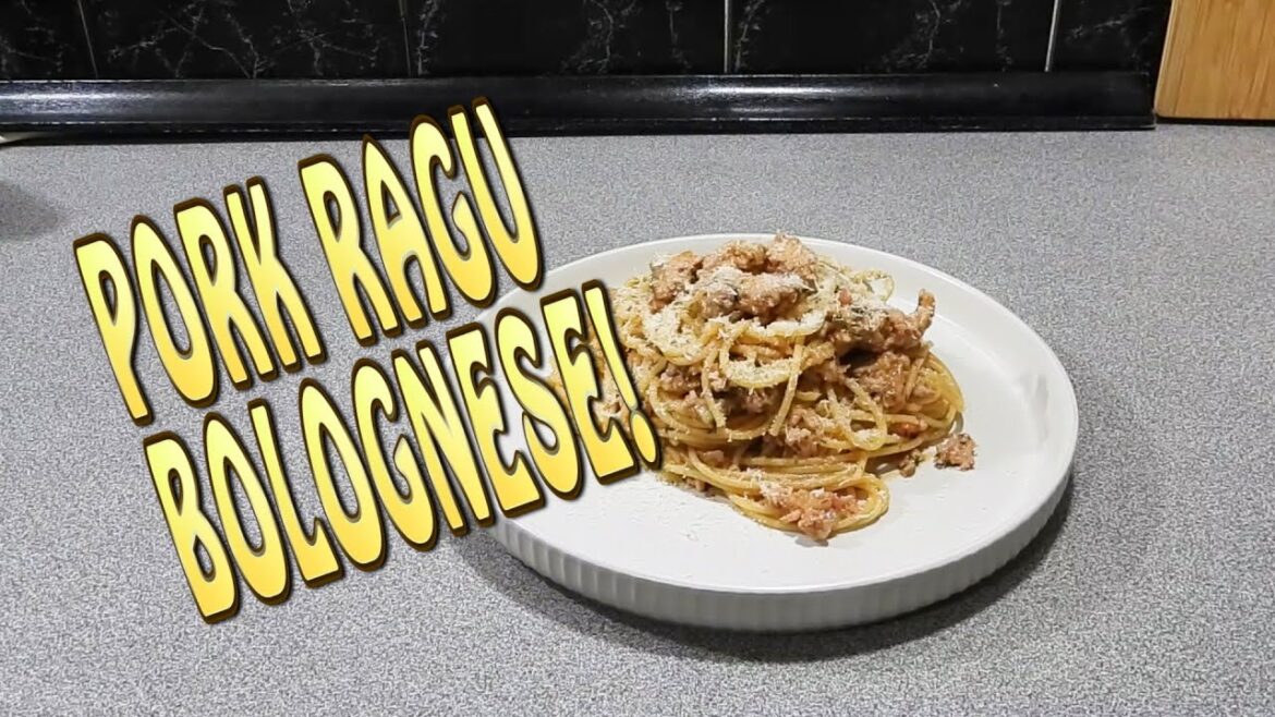 Pork Ragu Bolognese - Cook with K.P SE26 EP20