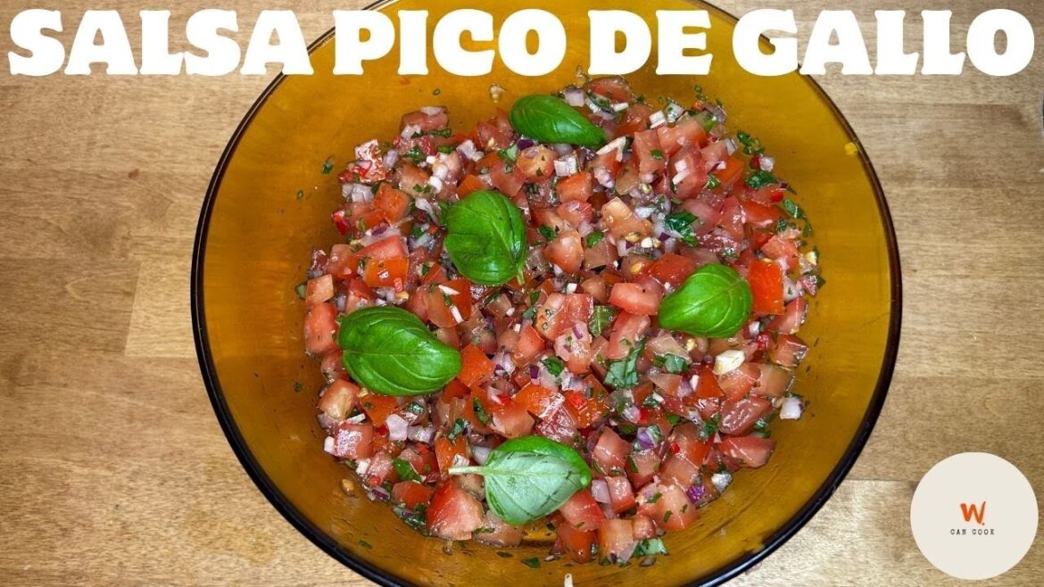 Pico de Gallo Recipe | The perfect salsa with only 6 ingredients