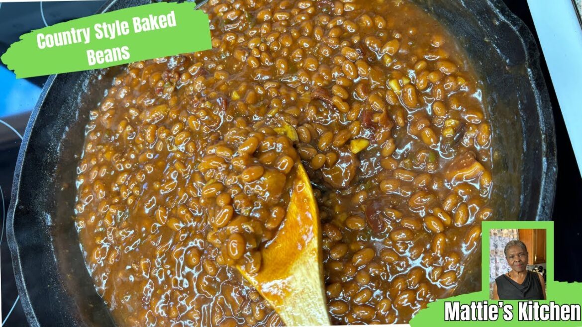 Easy Country Style Baked Beans Recipe / Mattie’s Kitchen Easy Country Style Baked Beans Recipe / Mattie's Kitchen