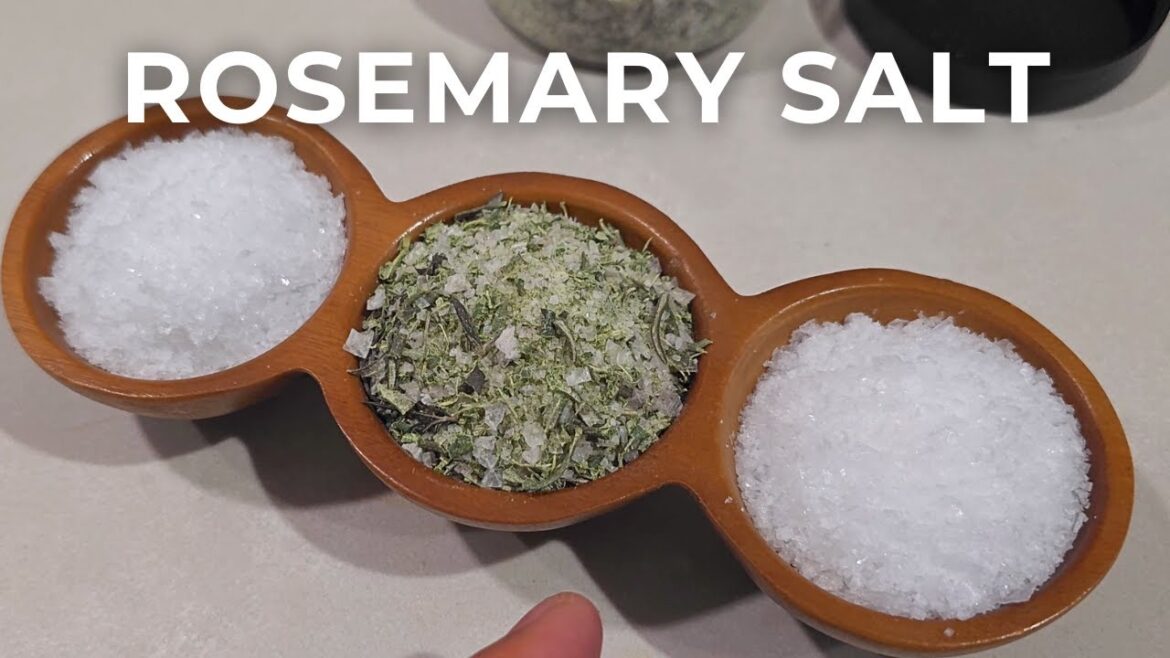 Simple Rosemary Salt Recipe