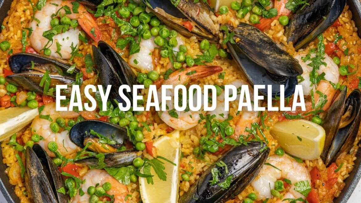 Easy Seafood Paella