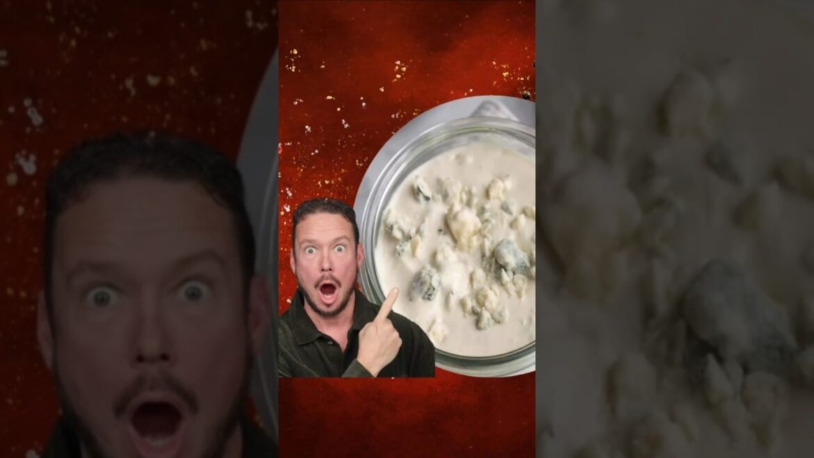 The Keto Blue Cheese Dressing Recipe That'll Make You FORGET Ranch! #shorts #food #recipe #keto