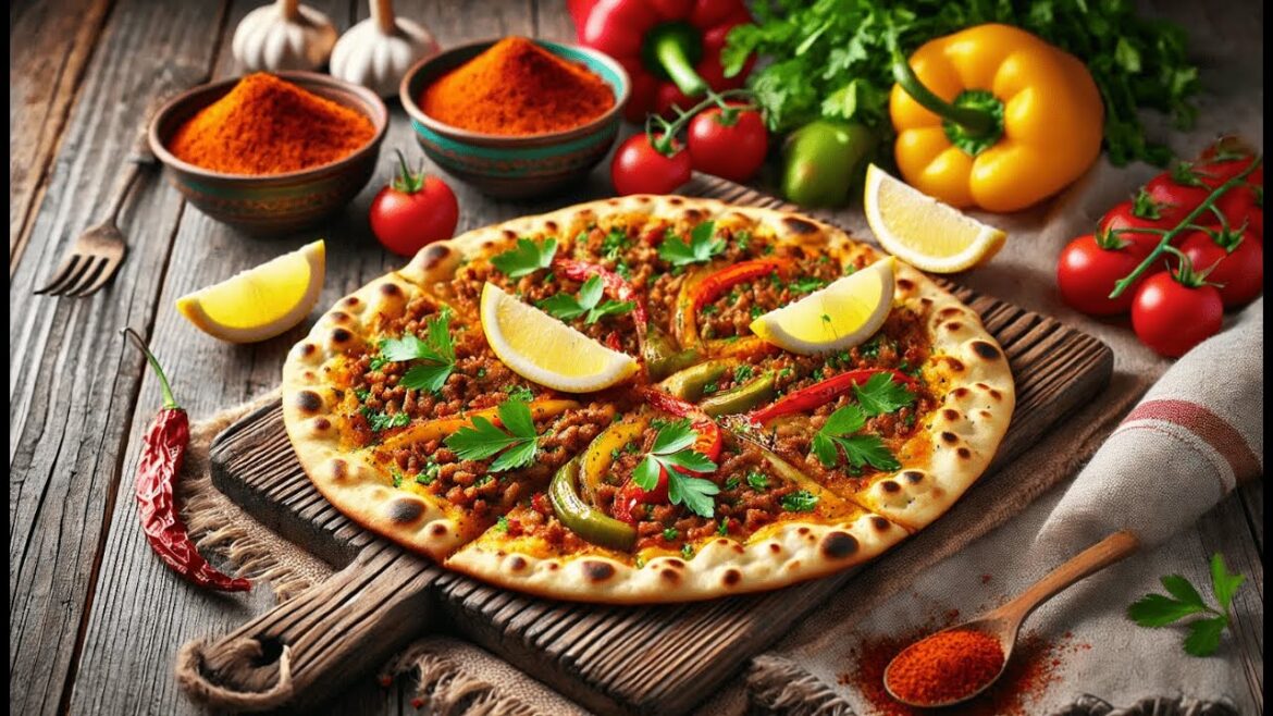 TURKISH FLATBREAD LAHMACUN   RECIPE BY CHEF IVLEV