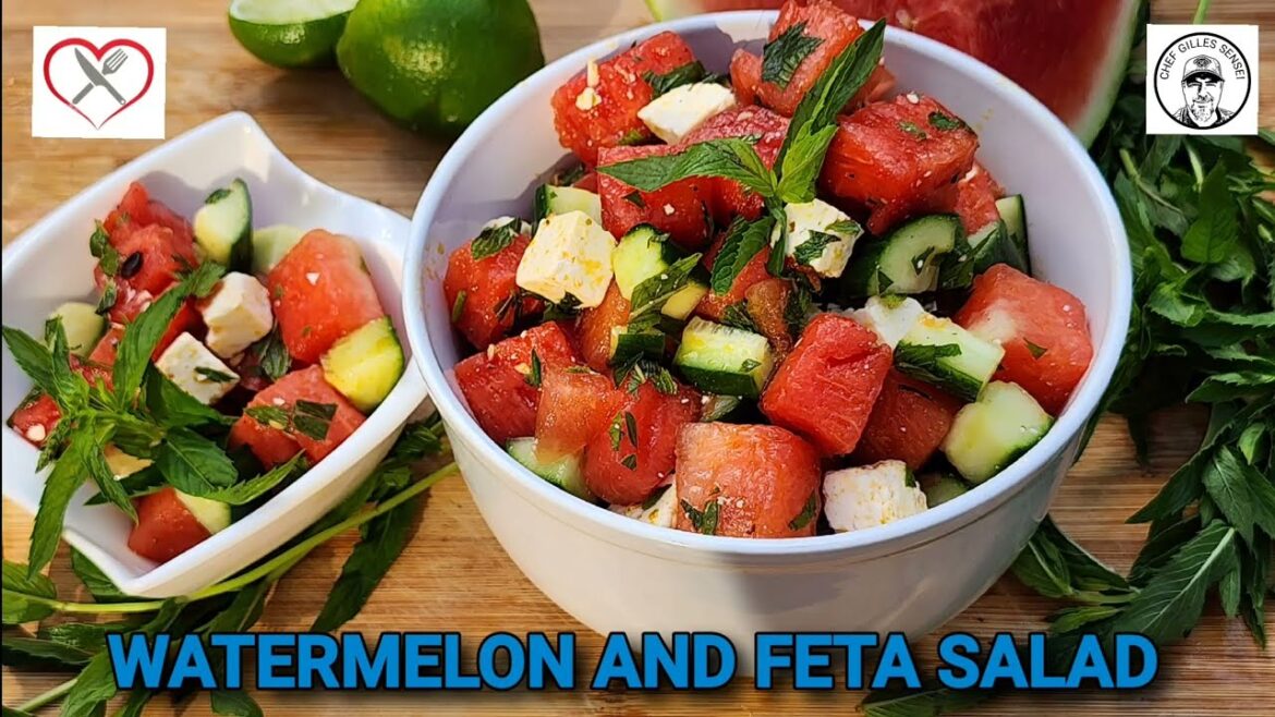 WATERMELON AND FETA SALAD