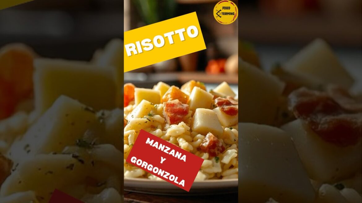 Risotto gorgonzola Prosciutto y manzana Risotto gorgonzola Prosciutto y manzana