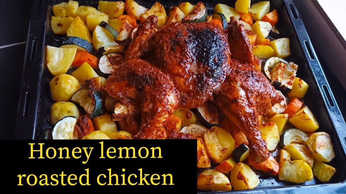 Honey Lemon roasted chicken with potatoes/Yiga okufumba enkonko#chicken #uganda #ugandankitchen Honey Lemon roasted chicken with potatoes/Yiga okufumba enkonko#chicken #uganda #ugandankitchen