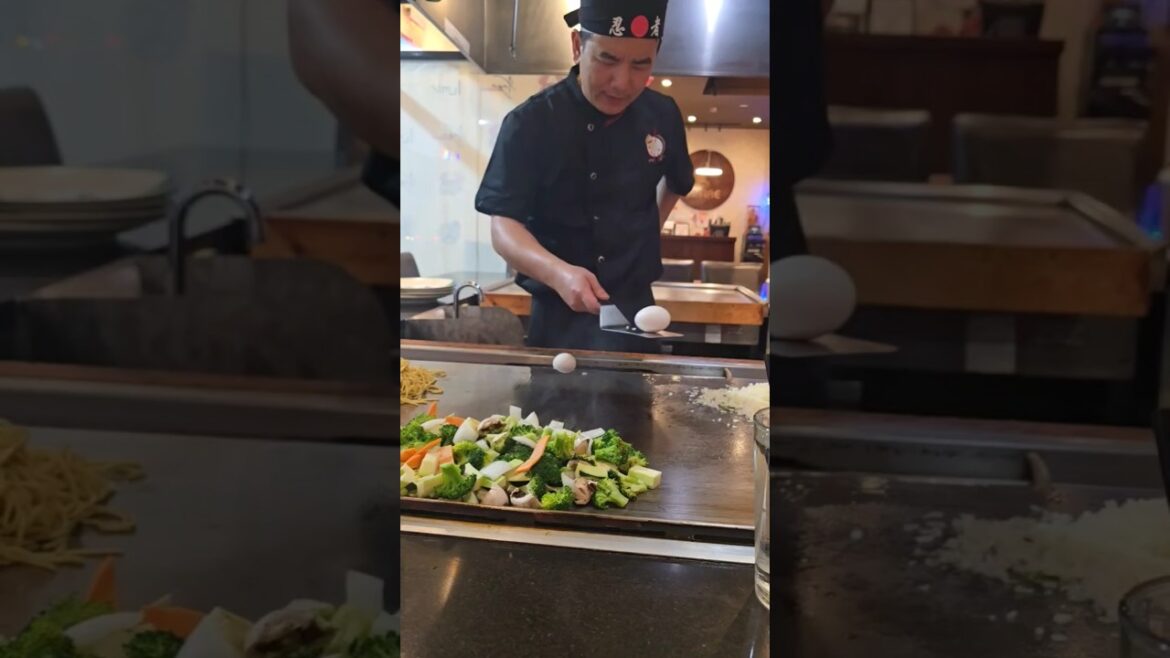 Funny Chef - Hibachi Grill. #food #hibachi #funny #chef #nyc