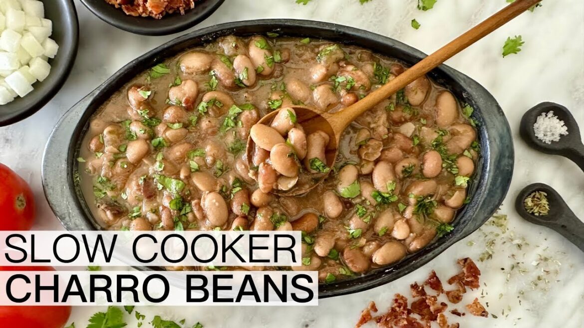 SLOW COOKER CHARRO BEANS RECIPE SLOW COOKER CHARRO BEANS RECIPE
