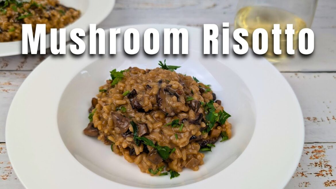 Mushroom Risotto | How to Make Creamy Mushroom Risotto At Home Mushroom Risotto | How to Make Creamy Mushroom Risotto At Home
