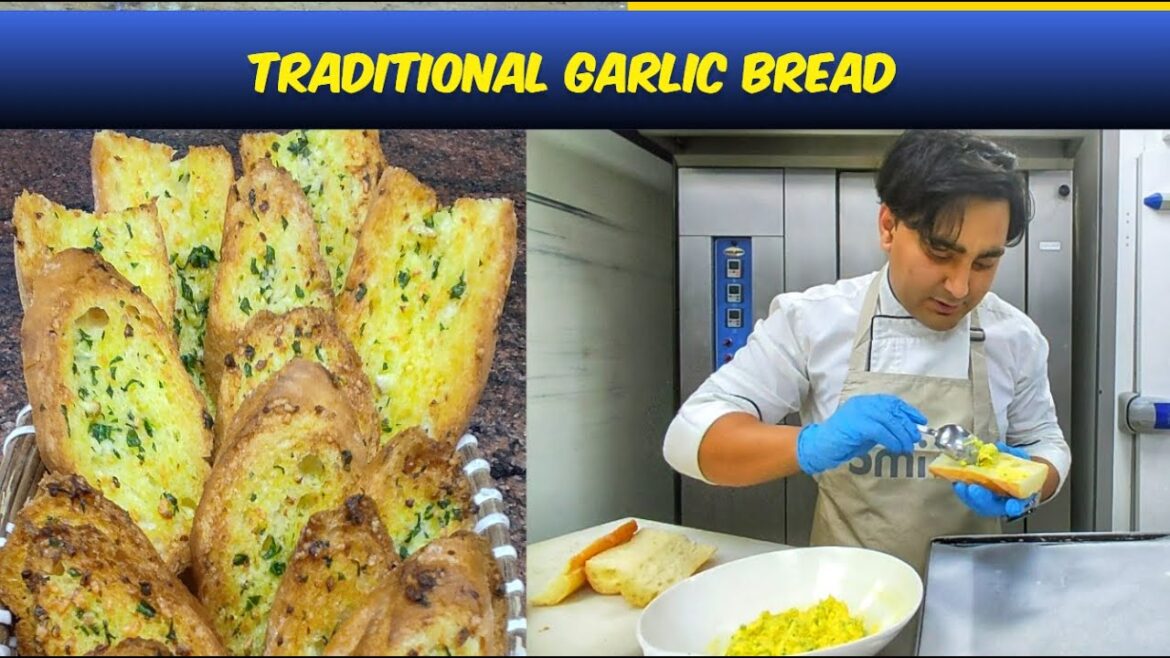 Classic and Traditional Garlic Bread || Authentic Garlic Bread Recipe #garlicbread #bread #recipe