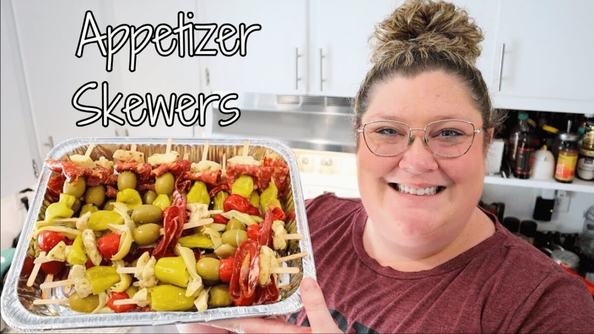 Mediterranean Appetizer Skewers