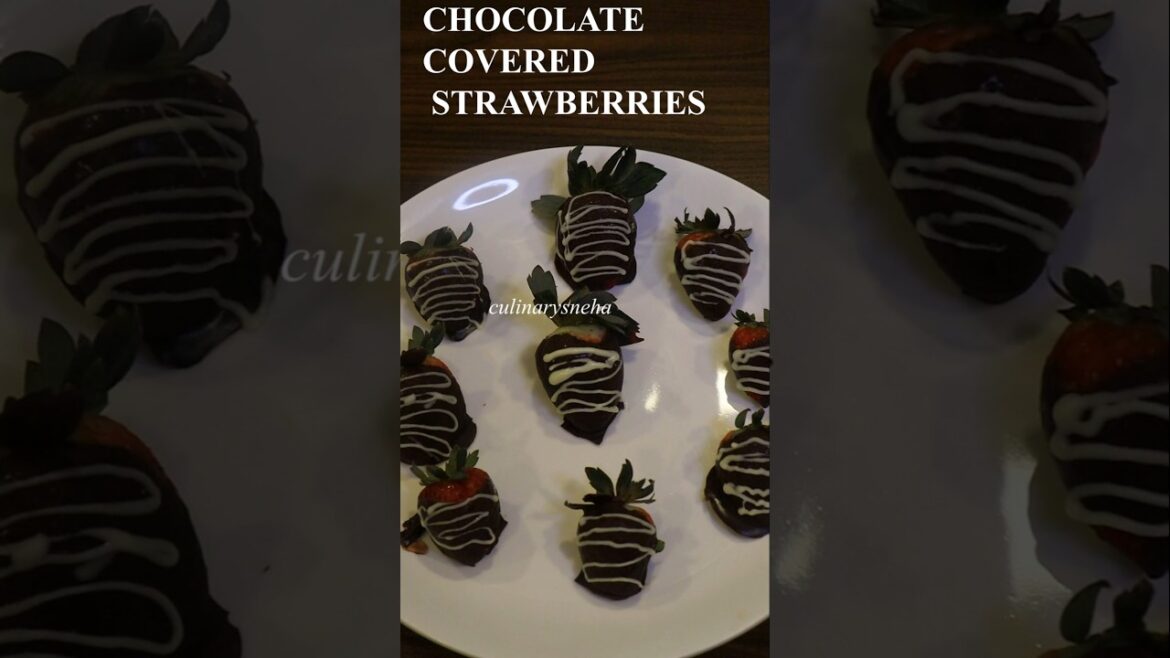 How to Make Perfect Chocolate-Covered Strawberries #strawberry #strawberryseason