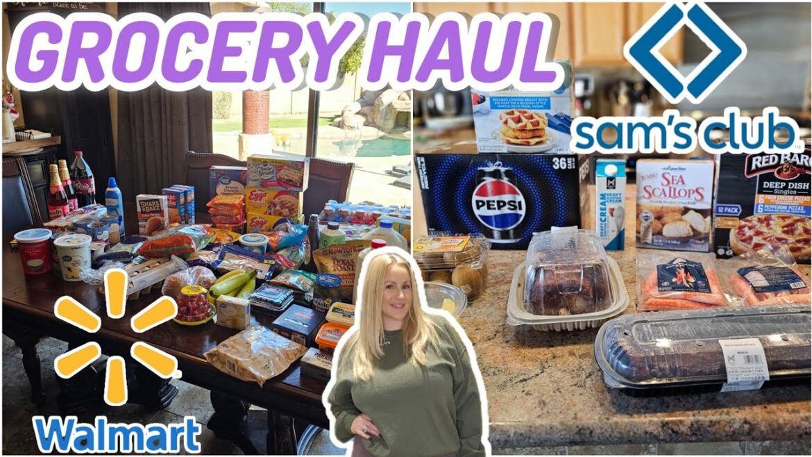 *NEW* GROCERY HAUL | SAM'S CLUB HAUL | WALMART HAUL