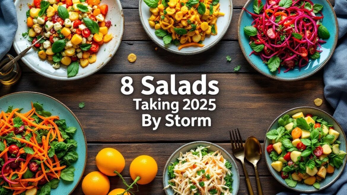 8 Salads Taking 2025 by Storm (You’ll Want These on Your Plate!)