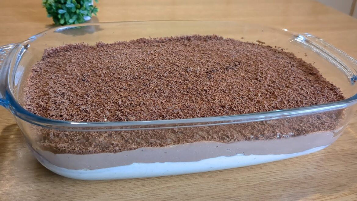 Zuppa inglese, facile! Va bene anche per i bambini - DESSERT al Cioccolato e mirtilli