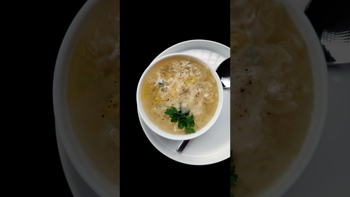 Страчателла (суп). Итальянский классический суп за 15 минут.