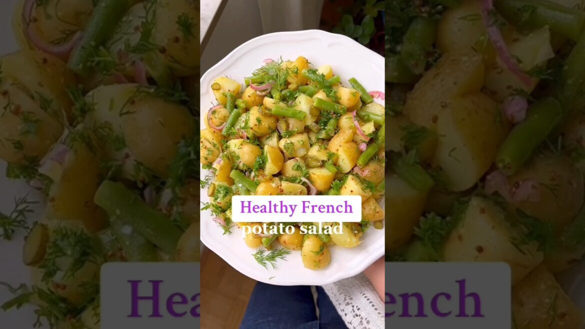 French-Inspired Healthy Potato Salad: Light, Fresh, and Flavorful