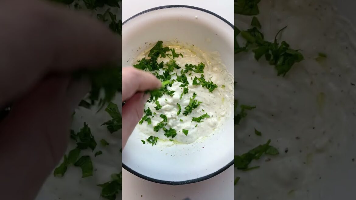 Ψητά Λαχανικά με Ρεβύθια και Σάλτσα Γιαουρτιού με Φέτα| Petros Maounatzis