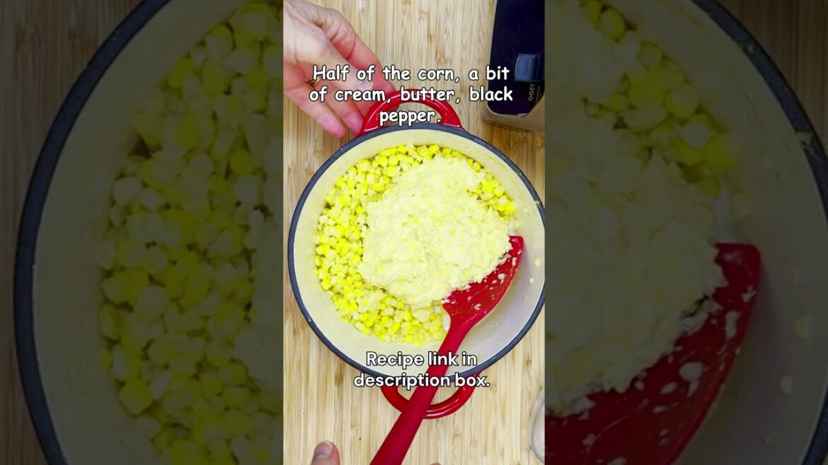 The Best Quick & Flavorful Creamed Corn #easyrecipe