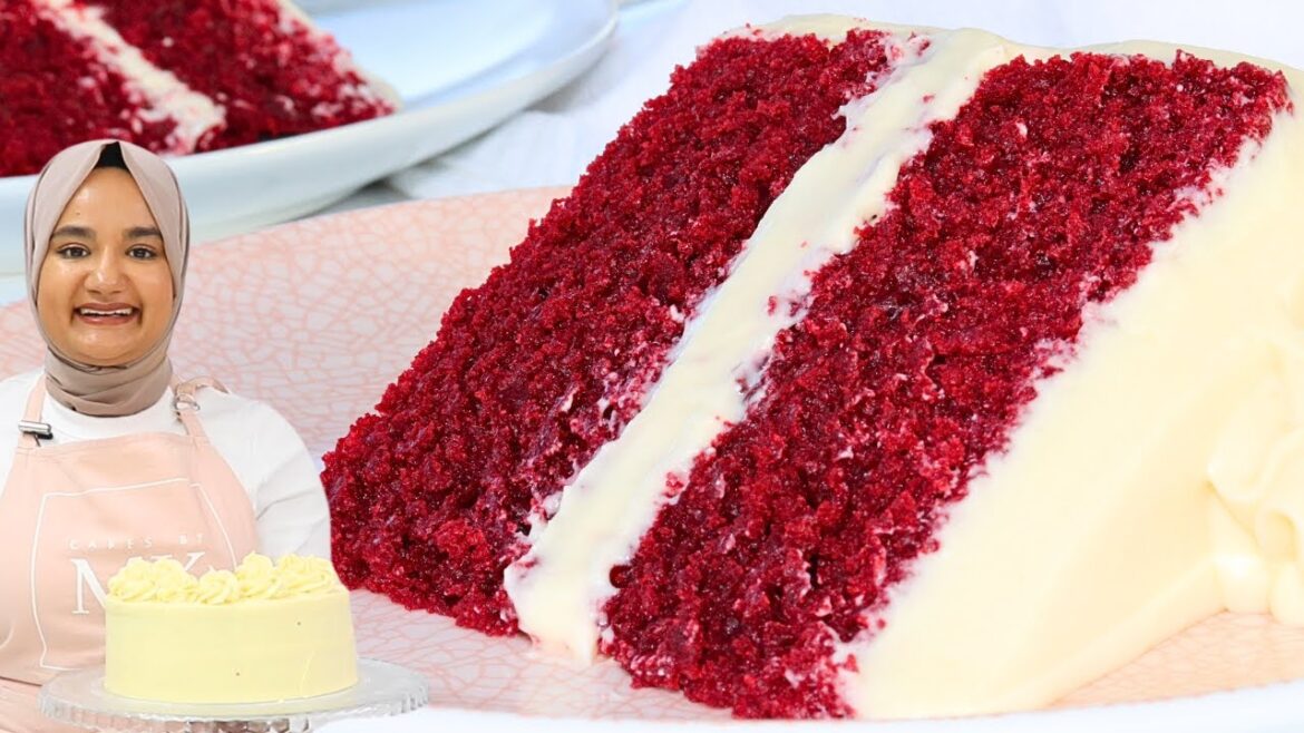 You won’t believe this RED VELVET CAKE has NO EGGS! Super velvety & moist You won't believe this RED VELVET CAKE has NO EGGS! Super velvety & moist