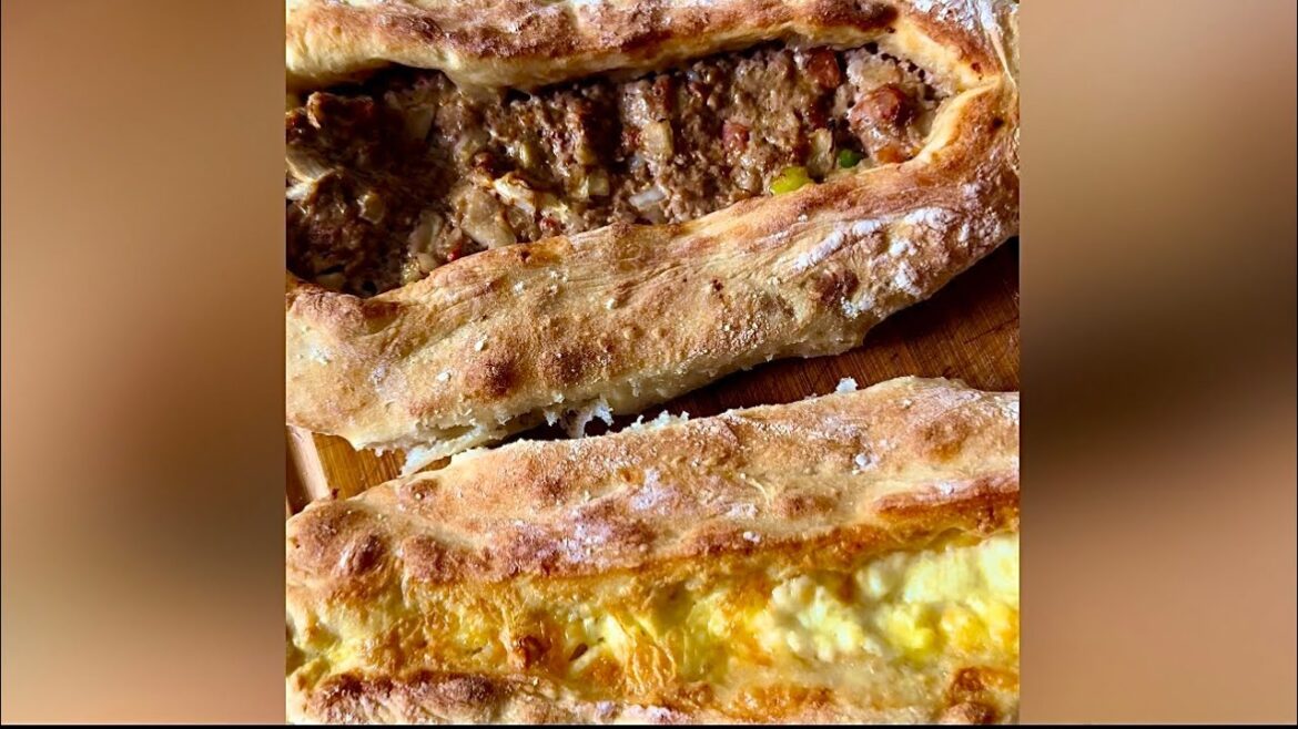 Making Turkish Pide and Bread - Pide ve ekmek yapmak