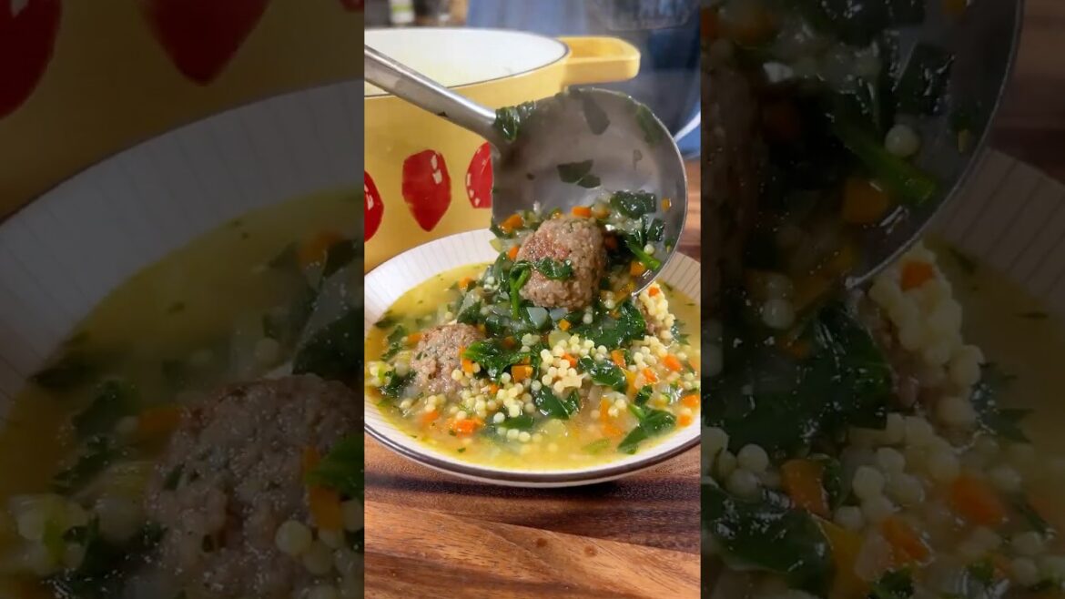We are finally getting married and made this soup to celebrate! (Italian Wedding Soup Recipe) We are finally getting married and made this soup to celebrate! (Italian Wedding Soup Recipe)