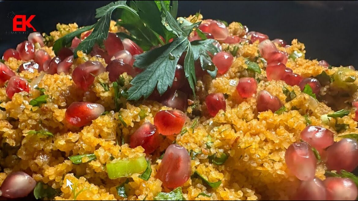 Kısır Rezept – Traditioneller Türkischer Bulgursalat einfach gemacht Kısır Rezept – Traditioneller Türkischer Bulgursalat einfach gemacht