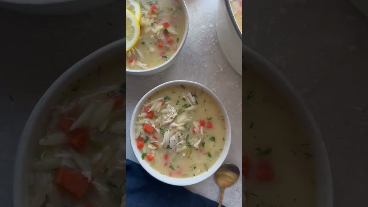Avgolemono Soup (Greek Lemon Chicken Soup) Avgolemono Soup (Greek Lemon Chicken Soup)