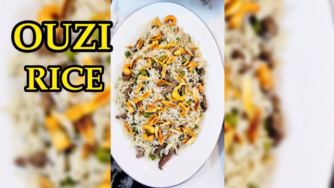Ouzi Rice Recipe | How To Make Lebanese Ouzi Rice Recipe by @meltinmouth2.0 #lebanese #lebanesefood