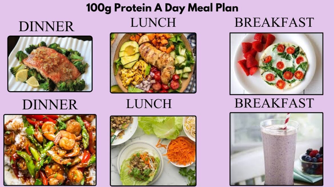 100g Protein A Day Meal Plan: 3 Days 100g Protein A Day Meal Plan For Weight Loss 2025