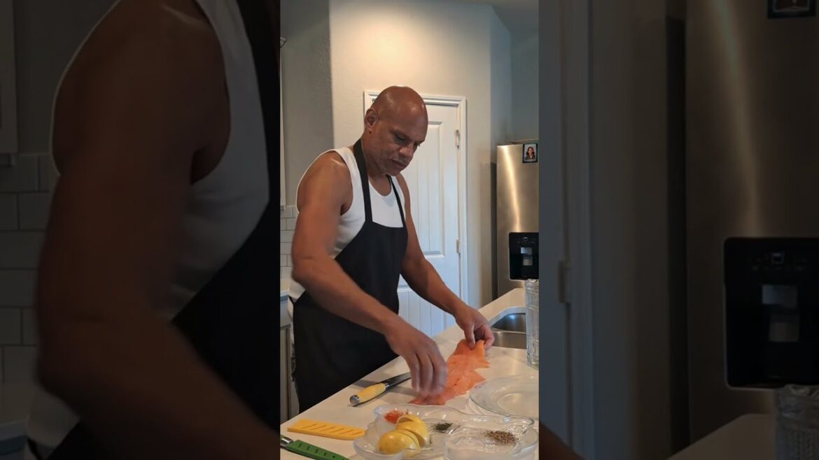 Cooking Spicy Lemon-Dill Salmon Cooking Spicy Lemon-Dill Salmon