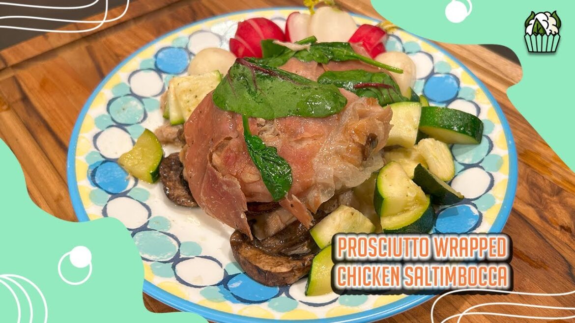 Prosciutto wrapped Chicken Saltimbocca Prosciutto wrapped Chicken Saltimbocca