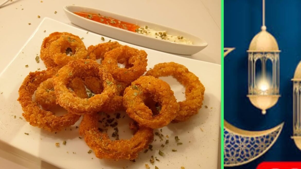 Crispy Onion Rings Recipe | Tempura Style | Easy Recipe | Evening Snacks | Ramzan Preparation Crispy Onion Rings Recipe | Tempura Style | Easy Recipe | Evening Snacks | Ramzan Preparation