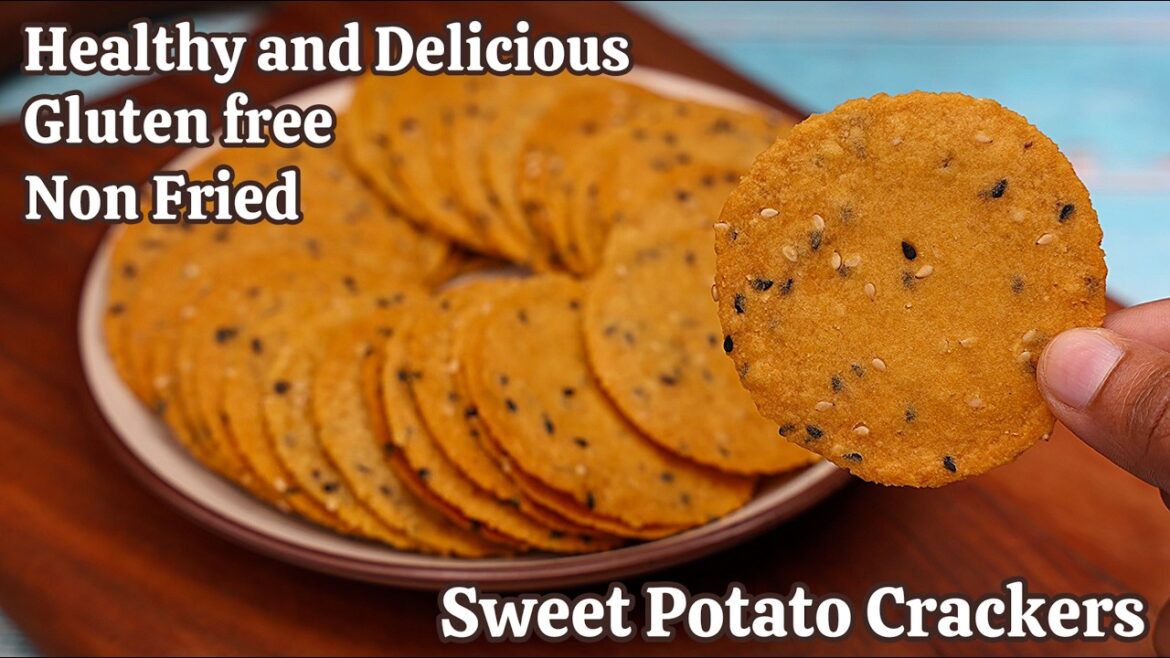 The Best Super Crispy Healthy Sweet Potato Chips Recipe | Gluten Free, Non Fried Snacks