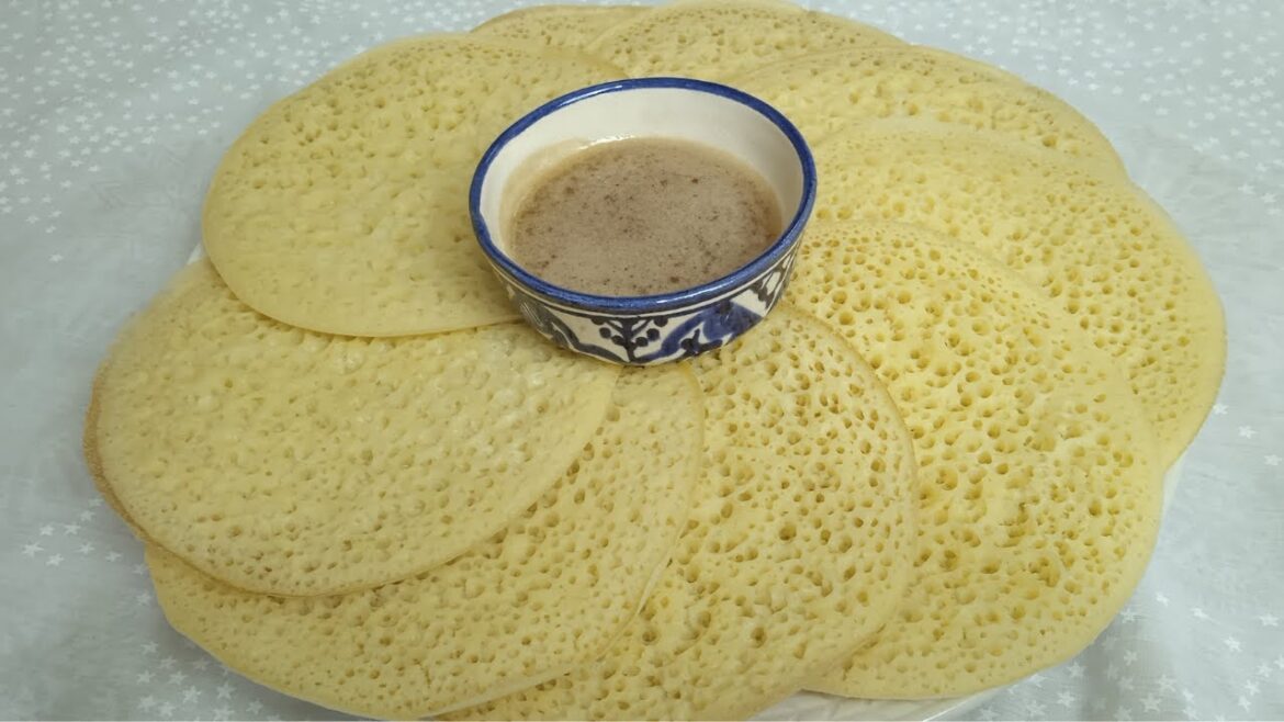 The famous recipe Moroccan pancakes with a thousand holes ‼️Baghrir The famous recipe Moroccan pancakes with a thousand holes ‼️Baghrir