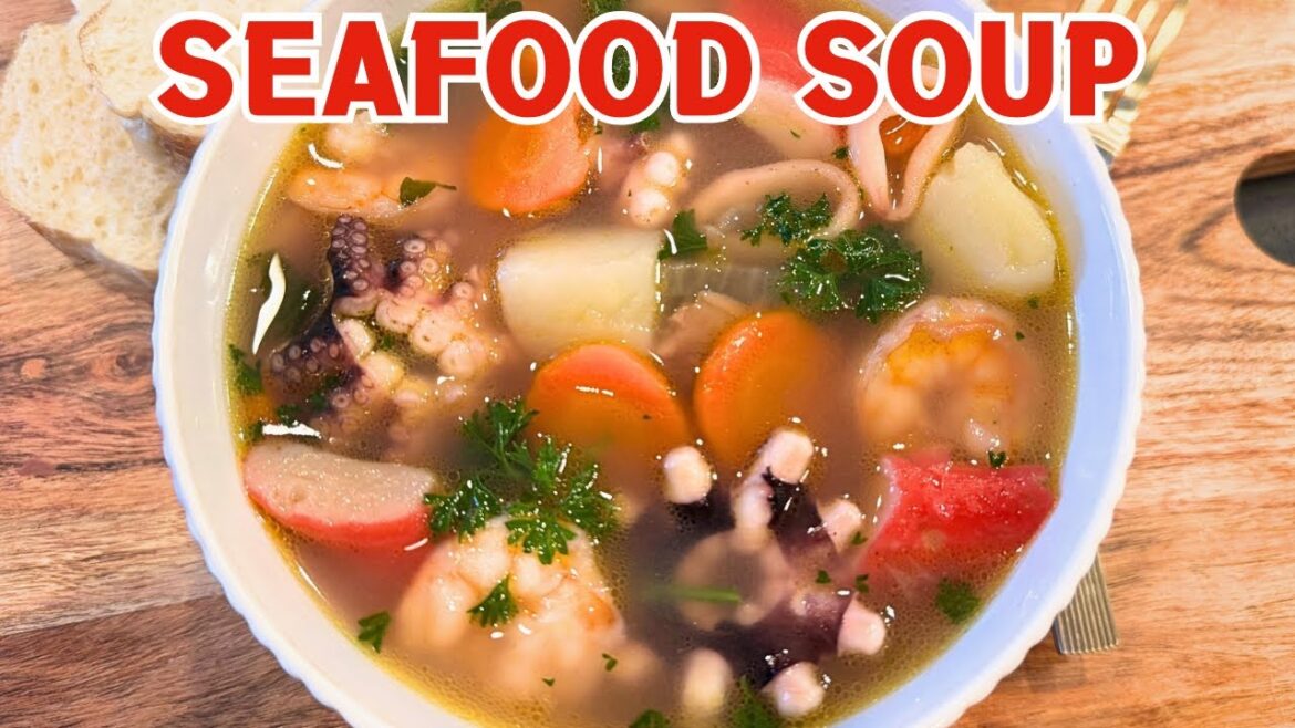 A Seafood Soup So EASY My Husband Can Make It—And You Can Too! A Seafood Soup So EASY My Husband Can Make It—And You Can Too!