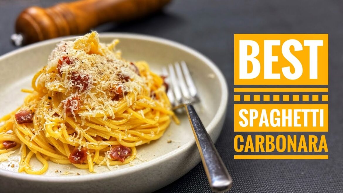 Authentic Spaghetti Carbonara Recipe | Easy & Delicious Italian Pasta | Yam's Kitchen