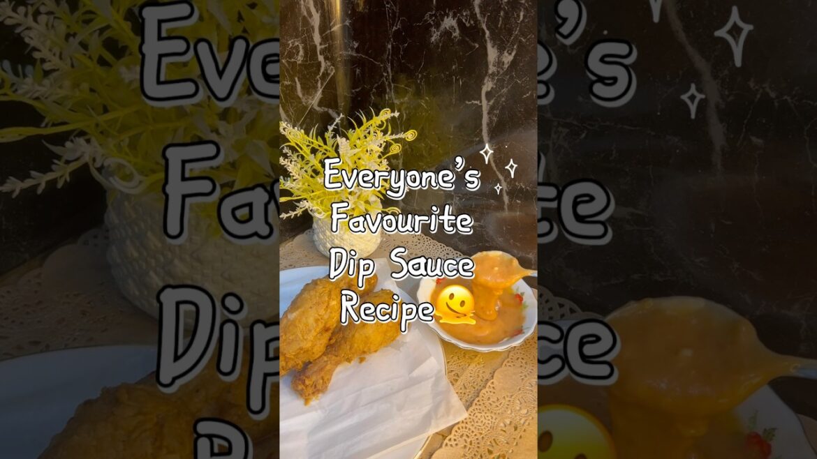 Everyone’s Favourite Dip Sauce Recipe By Healthy Menu | kFC Style Dil Sauce #dips #fyp #viralvideo