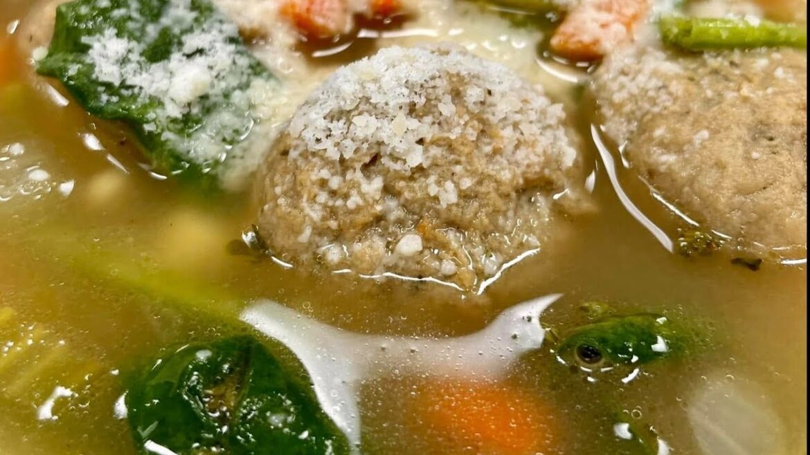 Italian Wedding Soup | Cooking Up A Storm with Jacob