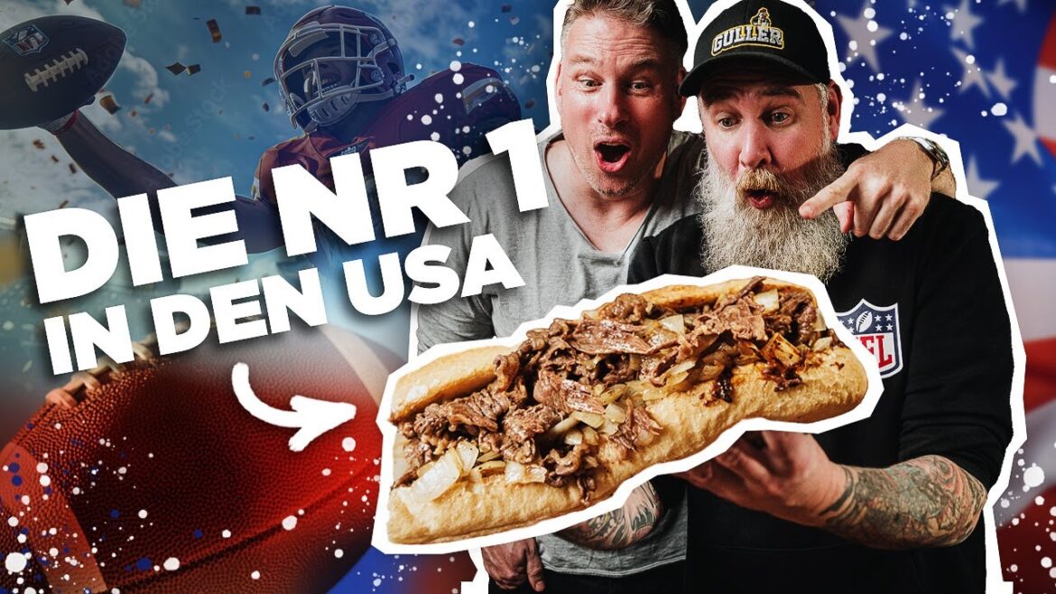 PHILLY CHEESE STEAK für deine Superbowl Party