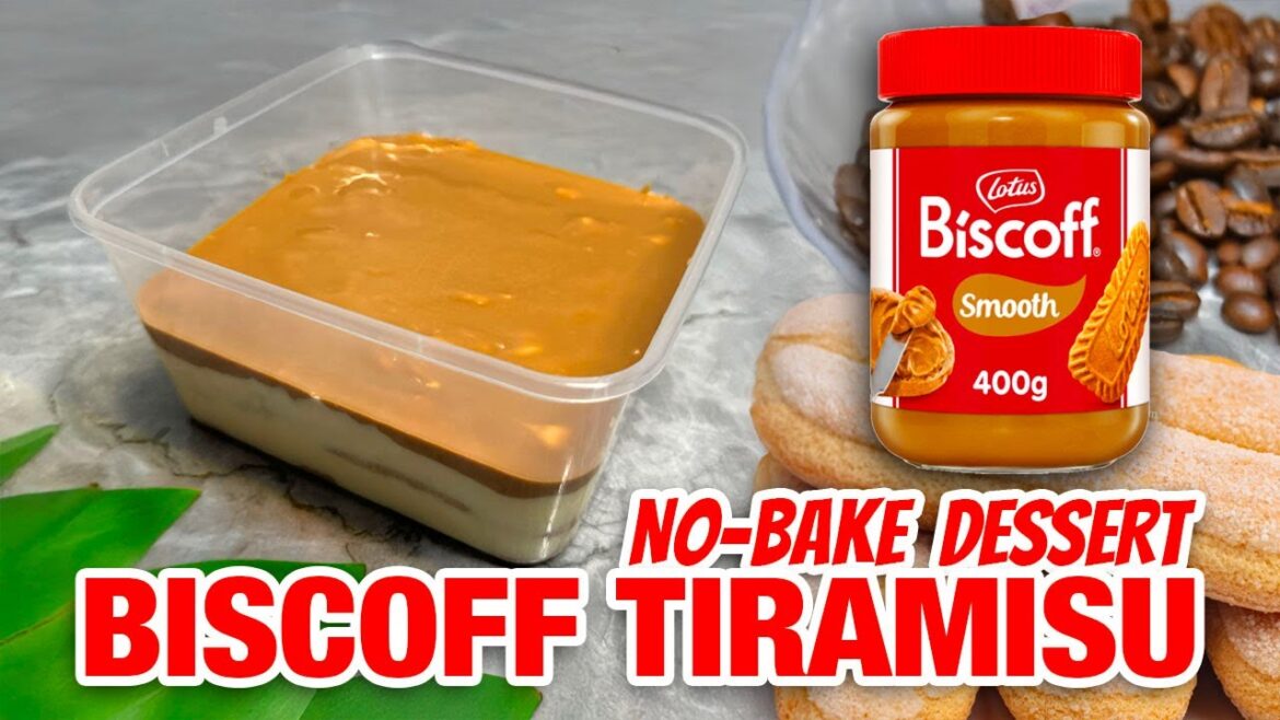 Biscoff Tiramisu Recipe w/ Cream Cheese| No Mascarpone (No-Bake Dessert (Gift / Food Business Ideas) Biscoff Tiramisu Recipe w/ Cream Cheese| No Mascarpone (No-Bake Dessert (Gift / Food Business Ideas)