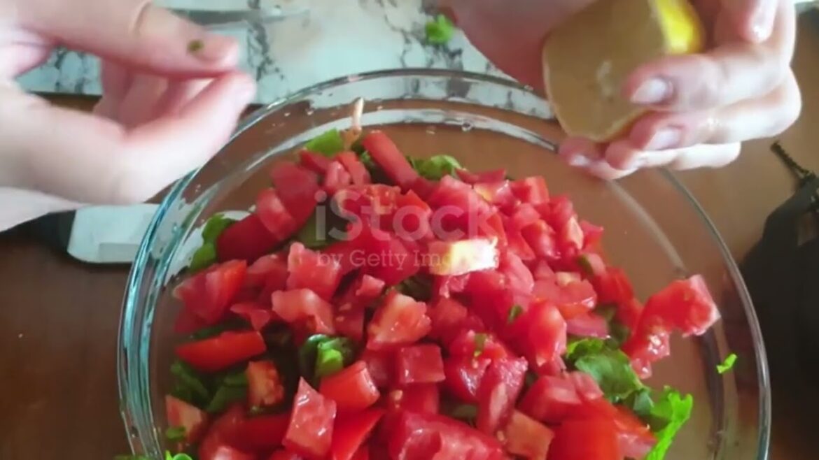 A moroccan salad A moroccan salad