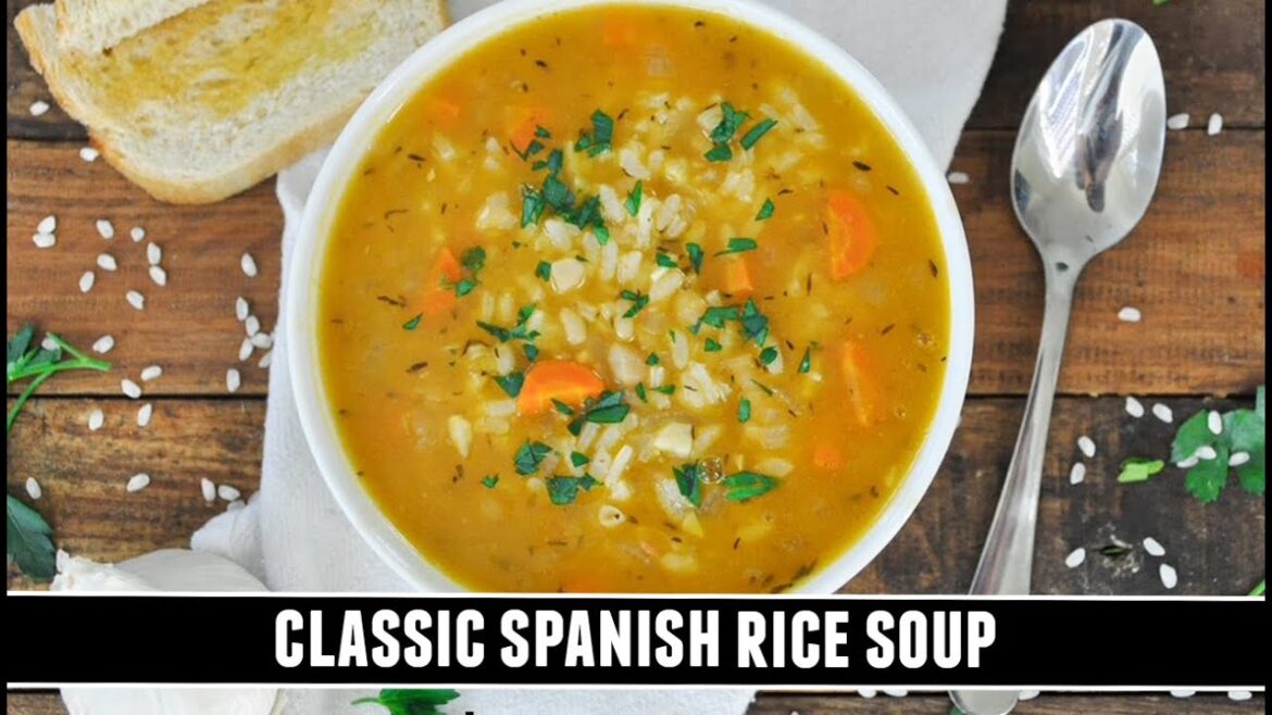 A Rice Soup to WARM your Soul | Spanish Sopa de Arroz Recipe