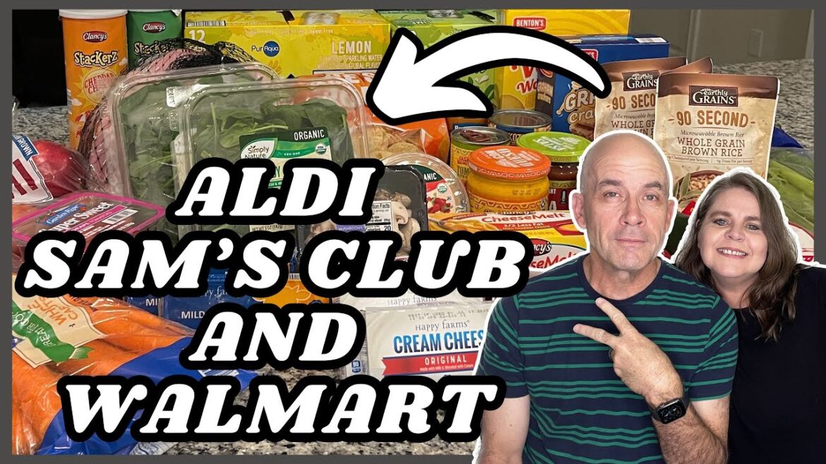 NEW YEAR, NEW HAUL! 2025 Monthly Grocery Shop at Aldi, Sam's Club & Walmart